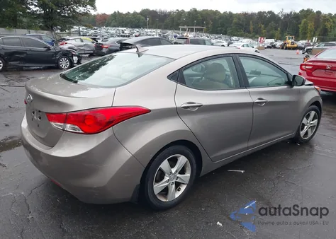 2012 Hyundai Elantra Gls from USA, damaged, VIN 5NPDH4AE1CH092867